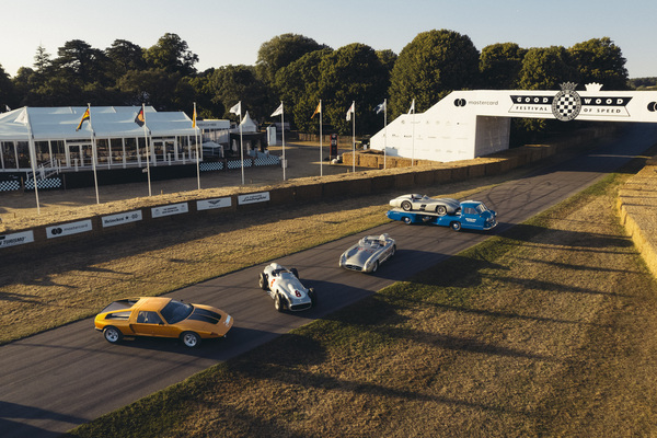 Mercedes-Benz-Legenden auf der Bergrennstrecke - Goodwood Festival of Speed 2025