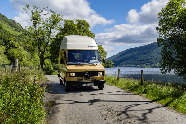 Bild: Mercedes-Benz Marco Polo T1 (1984) – Unterwegs in Schottland