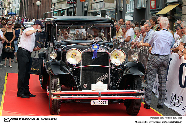 Image: Mercedes-Benz Nürburg (1931) - at the RAID Suisse-Paris Concours d'Elegance in Basel in 2012