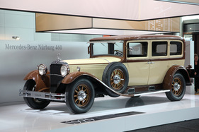 Mercedes-Benz Nürburg 460 (1929) - edle Karosse aus den Zwanzigerjahren - an der Retro Classics Stuttgart 2013