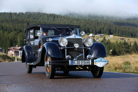 Mercedes Benz Nürburg 500 Tourenwagen (1936) - ADAC Trentino Classic 2013 - Oldtimer-Wanderung um den Sonax-Pokal