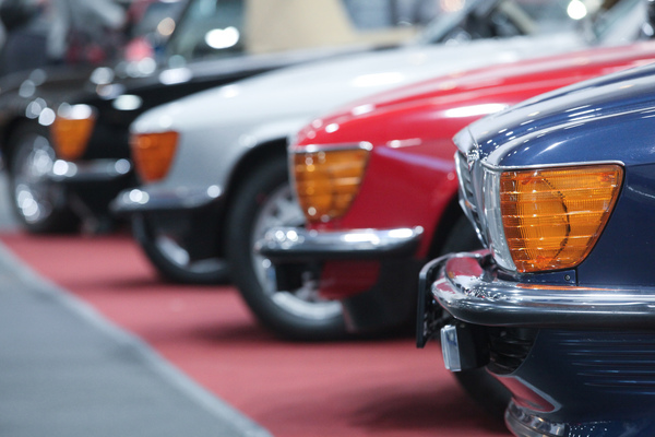 Mercedes-Benz R107 Cabriolets in Reih' und Glied - Bremen Classic Motorshow 2019