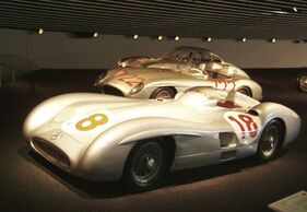 Mercedes-Benz RW196 Monza (1955) – Fangios Siegerwagen des Großen Preises von Italien 1955 im Mercedes-Benz-Museum