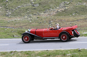 Mercedes-Benz S (1928) - Flüelapass - Passione Caracciola 2017