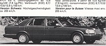 Mercedes-Benz S 2,8-L-6-Zyl.  - 156  PS (DIN) 1 Vierfachvergaser