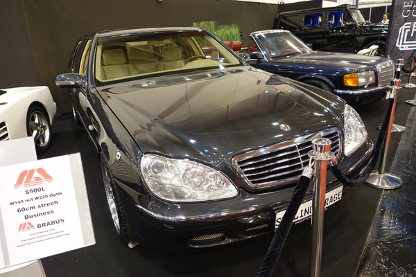 Mercedes-Benz S 500 L Business SGS (1994) – ein W140 mit der Front des Nachfolgers – Essen Motor Show 2024