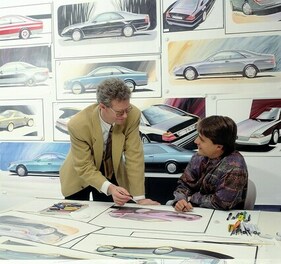 Mercedes-Benz S-Klasse (1992) - Zwei Designer besprechen die neue S-Klasse