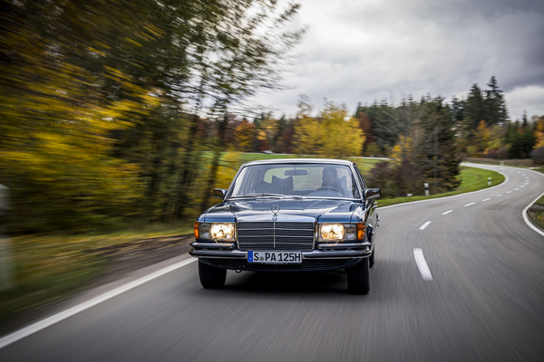 Image: Mercedes-Benz S-Class 350 SE of the 116 model series from the Mercedes-Benz Classic collection