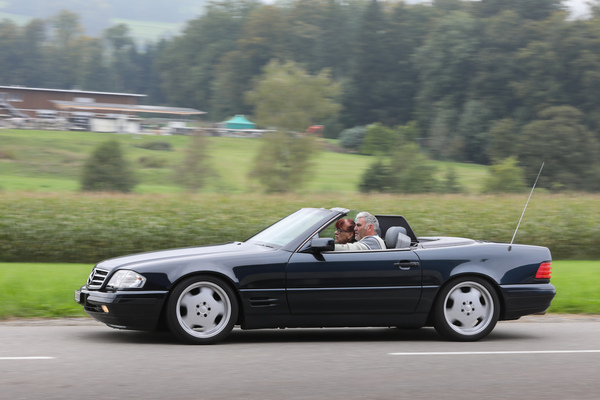 Mercedes-Benz SL 500 (1997) - bereits modellgepflegte Variante des R129 - FNA Jahrestreffen 2025