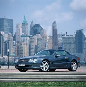 Mercedes-Benz SL 500 (2001) - Baureihe R 230, aufgenommen in den USA