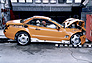 Mercedes-Benz SL 500 (2001) - Frontaufprall-Versuch mit dem R230 (© Daimler AG, 2001) Mercedes-Benz SL 500 (2001) - Frontaufprall-Versuch mit dem R230 (© Daimler AG, 2001)