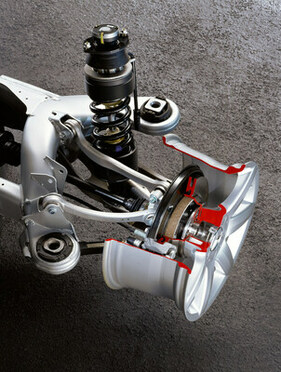 Mercedes-Benz SL 500 (2001) - Hinterradaufhängung - Raumlenkerachse des R230