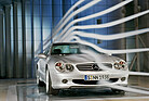 Bild: Mercedes-Benz SL 500 (2001) - R230 im Windkanal