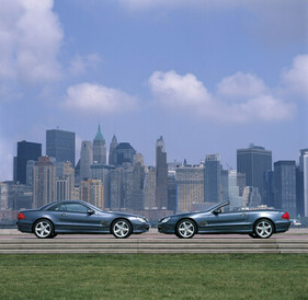 Mercedes-Benz SL 500 (2001) - mit offenem und geschlossenen Variodach