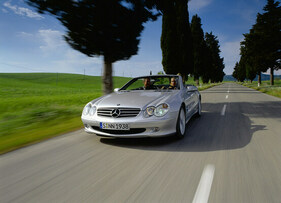 Mercedes-Benz SL 500 (2001) - offen unterwegs