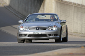 Mercedes-Benz SL 55 AMG (2002) - bei 250 km/h wird abgeriegelt (2002)