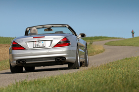 Mercedes-Benz SL 55 AMG (2002) - drehzahlschonende Fahrweise ist kein Problem