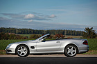 Mercedes-Benz SL 55 AMG (2002) - elegant wirkende Silhouette