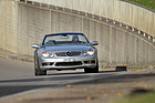 Mercedes-Benz SL 55 AMG (2002) - erreicht hohe Kurvengeschwindigkeiten