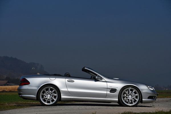 Bild: Mercedes-Benz SL 55 AMG (2002) - gemeldet als Lot 199 für Versteigerung der Oldtimer Galerie Toffen vom 27. März 2021