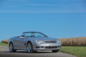 Mercedes-Benz SL 55 AMG (2002) - wer möchte schon nicht die Sonne geniessen