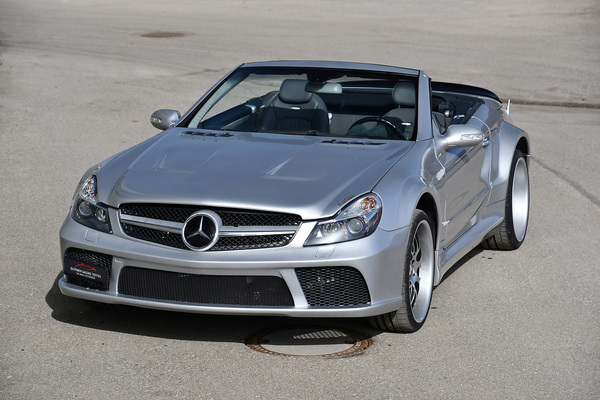 Bild: Mercedes-Benz SL 55 AMG Wide-Body (2003) - gemeldet als Lot 123 für Versteigerung der Oldtimer Galerie Toffen vom 27. März 2021