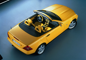 Mercedes Benz SLK (1996) - Baureihe 170 - mit designo-Interieur