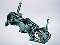 Bild: Mercedes-Benz SLK 230 (1996) - Hinterachse mit einzeln aufgehängten Rädern