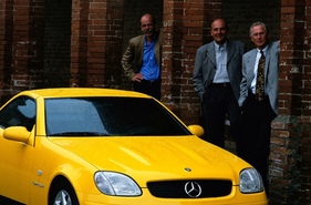 Mercedes-Benz SLK 230 (1996) - SLK und das Mercedes-Management - Dieter Zetsche, Helmut Petri und Jürgen Hubbert