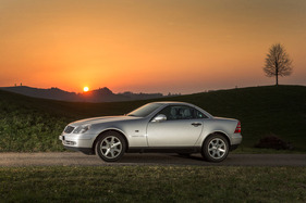 Mercedes-Benz SLK 230 (1997) - Brilliantsilber wurde gerne als Farbe gewählt