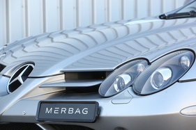 Mercedes-Benz SLR McLaren 722 Edition (2007) - mit Vieraugengesicht im Stil der Zeit