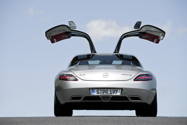 Mercedes-Benz SLS AMG (2009) - Heckansicht