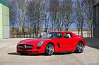 Bild: Mercedes-Benz SLS AMG Coupé (2014) - angeboten als Lot 122 an der Bonhams The Autoworld Sale in Brüssel am 13. Mai 2023