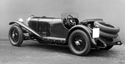 Mercedes Benz SSK (1928) - für Langstreckenfahrten mit zwei Ersatzrädern gerüstet