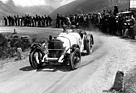 Bild: Mercedes-Benz SSK (1929) - in einer der oberen Kehren des Grossglockner-Rennnens