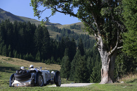 Mercedes-Benz SSK 720 (1929) - an der Saalbach Classic 2013