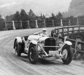 Mercedes-Benz SSKL (1932) - Hans von Stuck beim Gaisbergrennen 1932