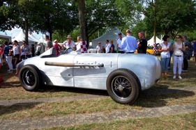 Mercedes-Benz SSKL Stromlinie (1932) , Nachbau der "Gurke" – Classic Days Düsseldorf 2022