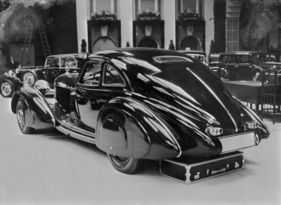 Mercedes-Benz Typ 500 K "Autobahnkurier" (1934) - Vorstellung auf der Internationalen Automobilausstellung in Berlin 1934