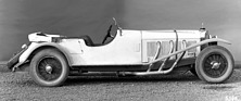 Mercedes Benz Typ S (1927) - Sport-Viersitzer Typ S 26/120/-180 PS auf der internationalen Automobilausstellung in London Olympia