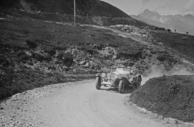 Mercedes-Benz Typ SS (1929) - Durch die Kurve