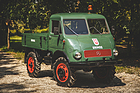 Mercedes-Benz Unimog 411 Froschauge châssis long (1957) - als Lot 30 an der Artcurial Mercedes-Versteigerung in Paris am 15. Oktober 2017
