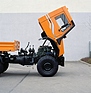 Bild: Mercedes-Benz Unimog U 140 (1991) – Besserer Zugang zu Motor und Getriebe mit gekipptem Fahrerhaus.