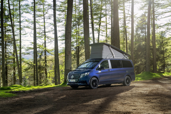 Bild: Mercedes-Benz V-Klasse Marco Polo (2023) – Smartes Glamping-Mobil