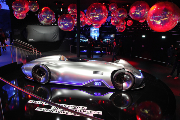 Mercedes-Benz Vision EQ Silver Arrow (2019) - Tradition trifft auf Zukunft - IAA in Frankfurt 2019