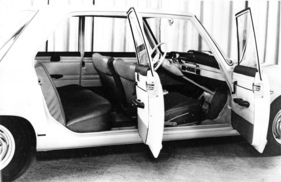 Mercedes-Benz W 119 (1960) - komfortabel ausgelegtes Interieur des Prototypen
