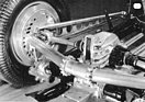 Mercedes-Benz W 125 (1937) - De Dion Hinterachse, Längslenker und Drehstabfederung