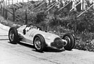 Mercedes-Benz W 154 (1938) - Hermann Lang beim GP von Deutschland 1938 au f dem Nürburgring