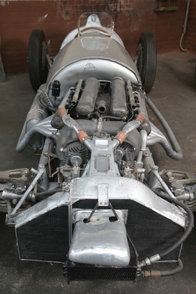 Mercedes-Benz W 154 (1939) - in der Ausstellung "Schlafende Automobilschönheiten der Collection Schlumpf" in Kassel im Jahr 2013