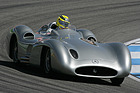 Mercedes Benz W 196 (1954) - Stromlinienvariante bei Demonstrationsfahrten mit Nico Rosberg